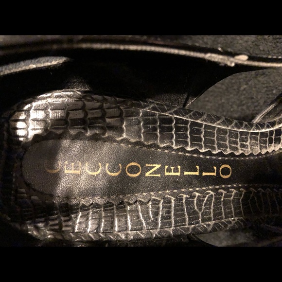 Ceccello Black open toe heels size 8 FREE WITH PURCHASE JUST BUNDLE - Picture 6 of 6